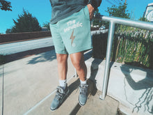 Load image into Gallery viewer, The Republic Reflective Mesh Shorts (Evergreen)
