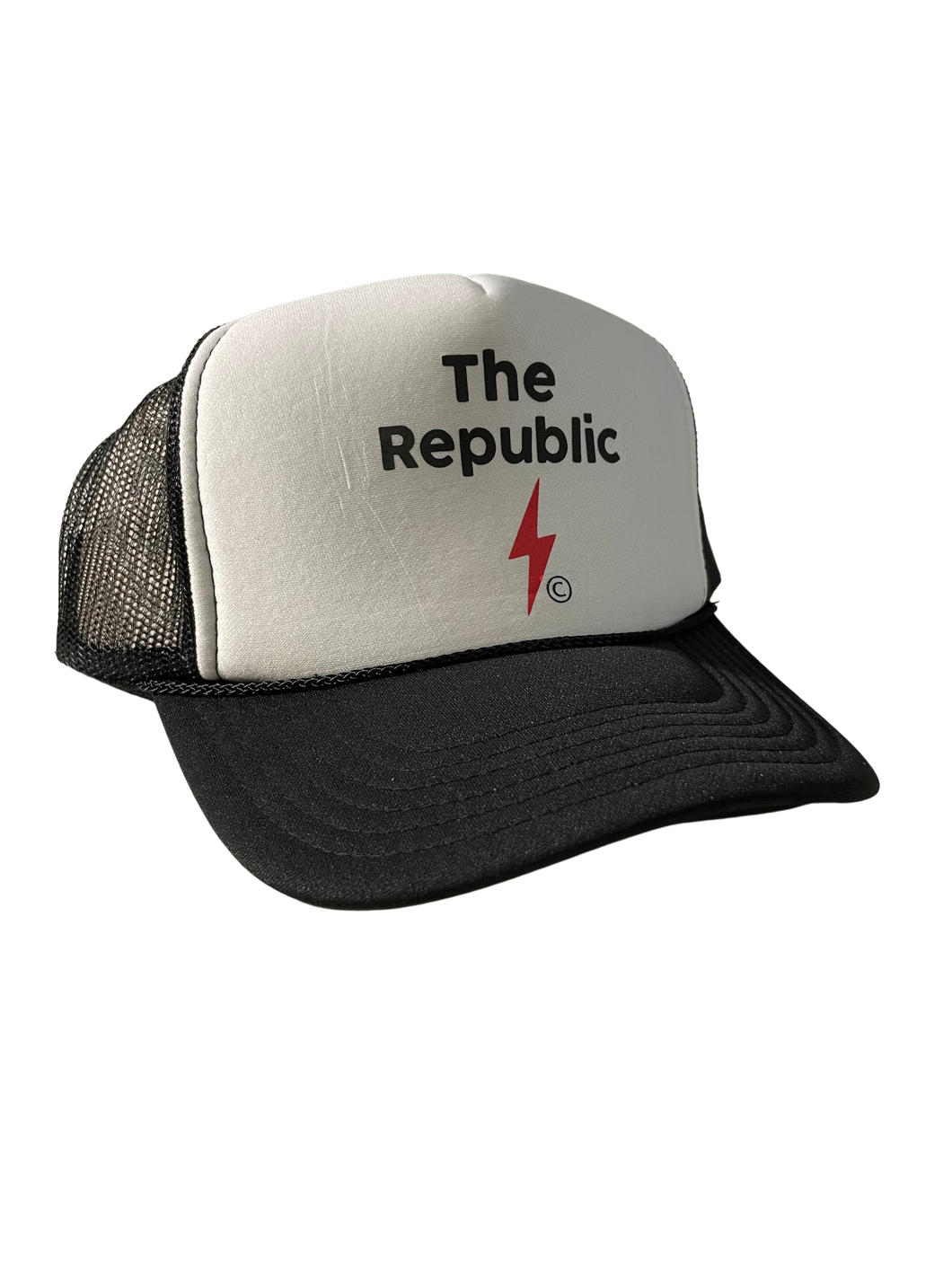 The Republic Reflective Trucker(White)