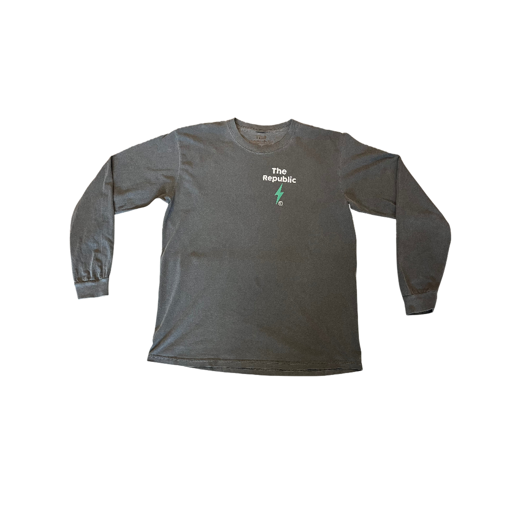 The Republic Reflective Long Sleeve Tee