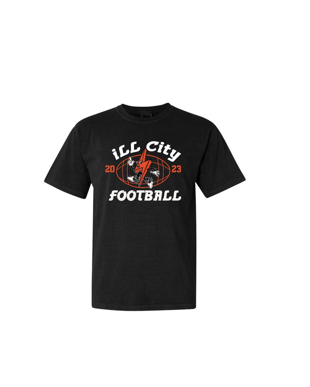 ill City Football Logo Tee