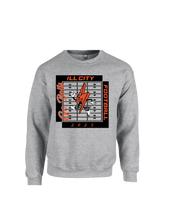 Load image into Gallery viewer, ill City Football Field Vintage Crewneck
